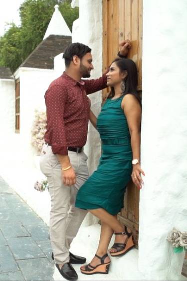 Arjun and Kusha Wedding Photo